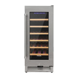 Thor Kitchen 33 Bottle Dual Zone French Door Built-in Wine Cooler - TWC1501