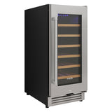 Thor Kitchen 33 Bottle Dual Zone French Door Built-in Wine Cooler - TWC1501