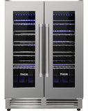 42 Bottle Dual Zone Built-in Wine Cooler - TWC2402
