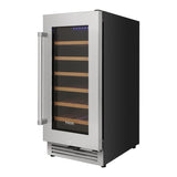Thor Kitchen 33 Bottle Dual Zone French Door Built-in Wine Cooler - TWC1501