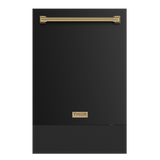24 Inch Dishwasher Matte Black/Bronze | Gordon Ramsay Series - DW24X8BA00-BRZ