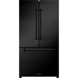 RF3621CTD00 - Gordon Ramsay by THOR Kitchen 36 Inch 20.3 cu ft French Door Counter Depth Refrigerator with Ice Maker in Black