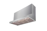 48 Inch Professional Wall Mounted Range Hood, 11 Inches Tall in Stainless Steel - TRH4806