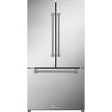 36 Inch 20.3 cu ft French Door Counter Depth Refrigerator with Ice Maker in Stainless Steel | Gordon Ramsay Series – RF3621CTD99