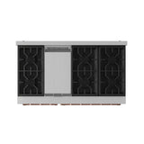 48 Inch Professional Gas Range with Pro-Style Knobs in Stainless Steel/Rose Gold | Gordon Ramsay Series – RSG48E-RSG