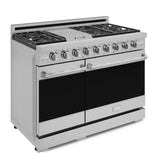 48 Inch Professional Gas Range with Pro-Style Knobs in Stainless Steel | Gordon Ramsay Series – RSG48E