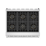 X Series 36-inch Professional Freestanding Gas Range - XRG36E