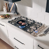 Thor Kitchen 36 Inch Professional Drop-In Gas Cooktop in Stainless Steel - TGC3601