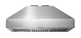 36 Inch Professional Wall Mount Pyramid Range Hood - TRH36P