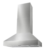 36 Inch Professional Wall Mount Pyramid Range Hood - TRH36P