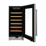 Thor Kitchen 33 Bottle Dual Zone French Door Built-in Wine Cooler - TWC1501