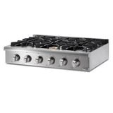 Thor Kitchen 36-Inch Professional Gas Rangetop - HRT3618U