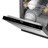 THOR Kitchen 24 Inch Built-In Top Control Dishwasher with Pocket Handle - TDW24PT